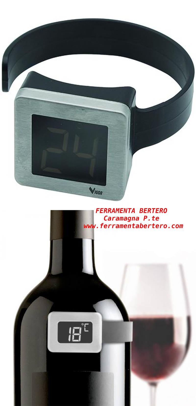 TERMOMETRO BOTTIGLIA VINO VIGOR